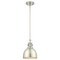Westinghouse Pendant 60W Mini Madras Hammered, Brushed Nickel Dome Shade 6345500 - alternate 1
